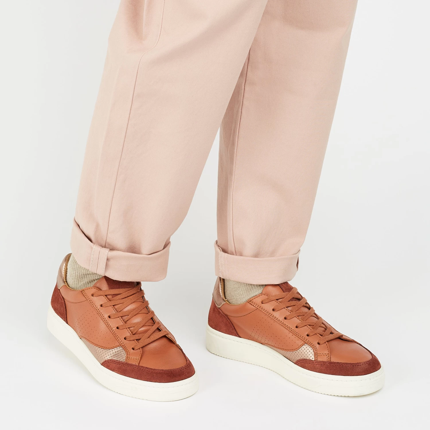 Pataugas BASALT/SNME F2H PECHE/CUIVRE – Image 2