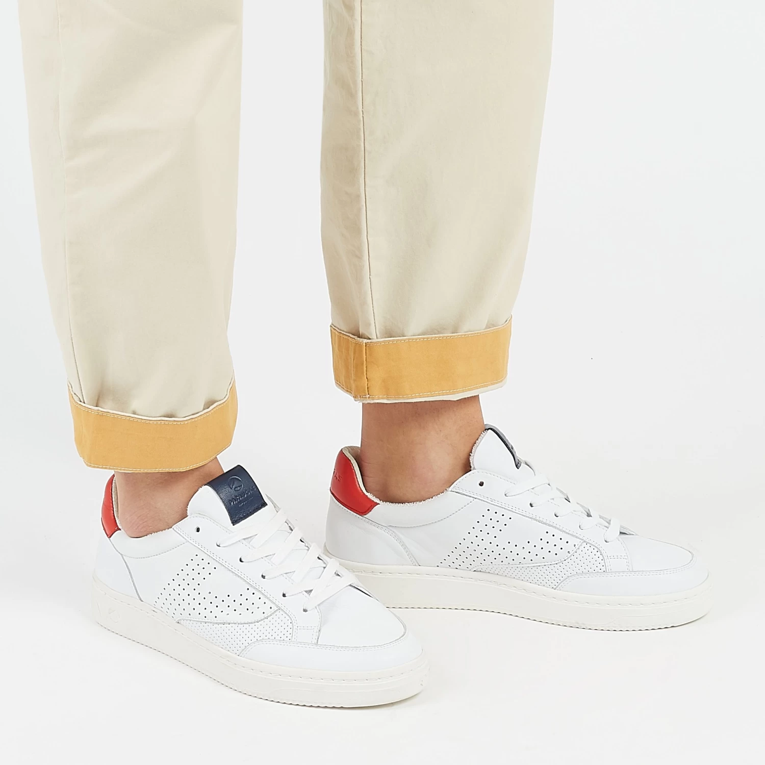 Pataugas BASALTE/N H2H BLANC/ROUGE – Image 2