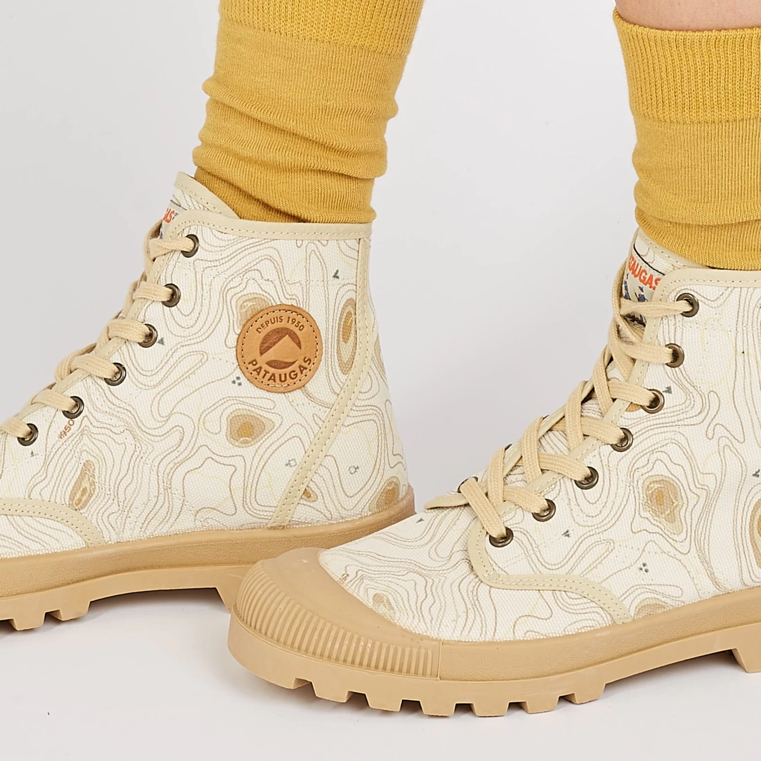 Pataugas AUTHENTIQUE M/TOPO F2I BEIGE – Image 3