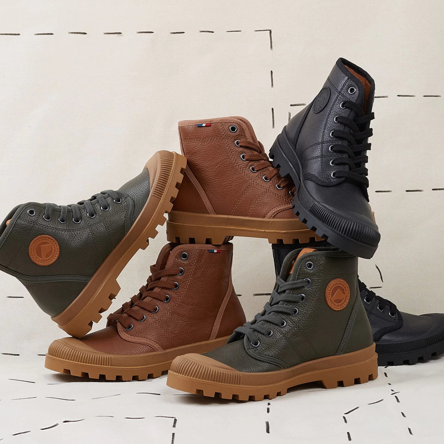 Pataugas AUTHENTIQUE M/G F4H KAKI – Image 3