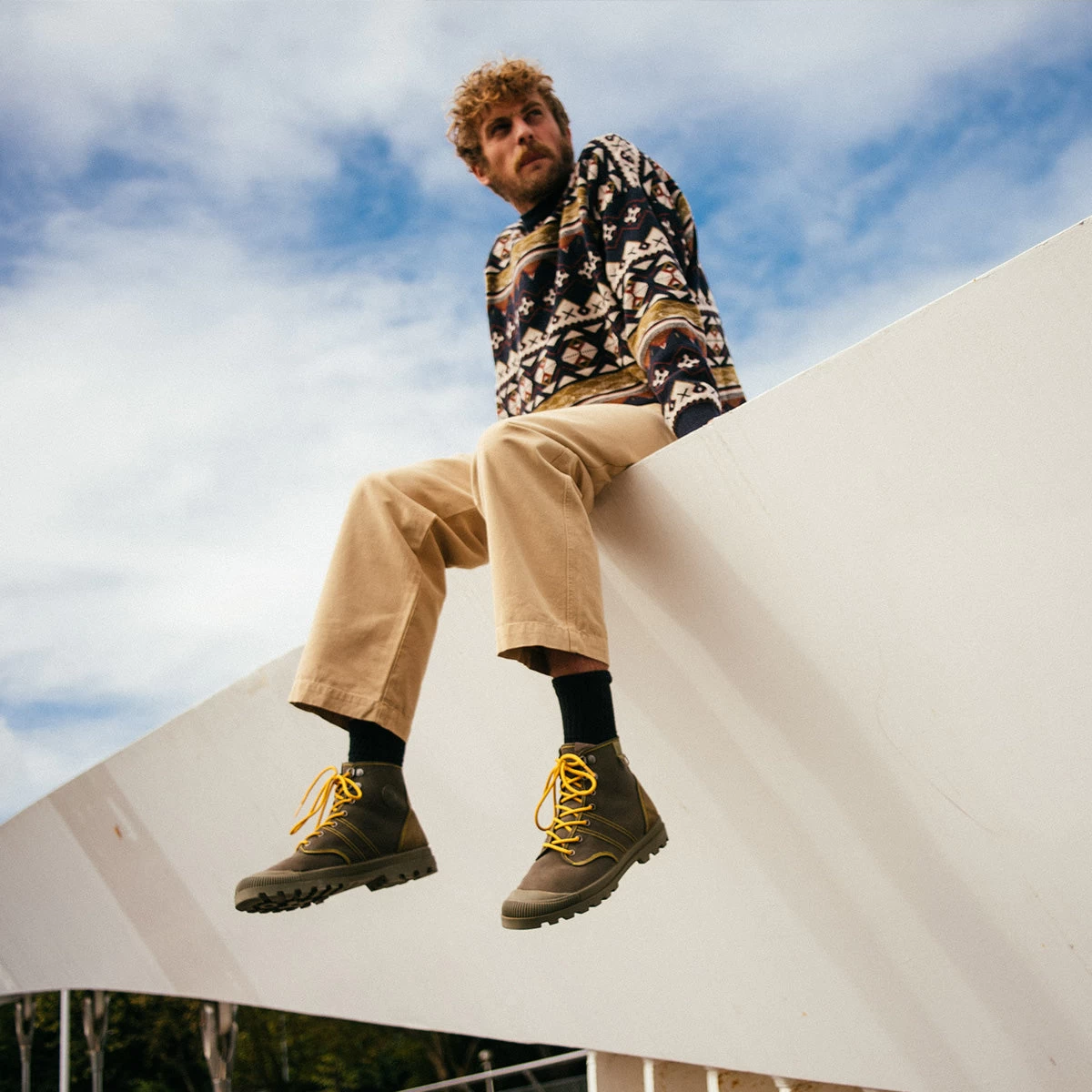 Pataugas AUTHENTIQUE M/OLO H4I KAKI – Image 2